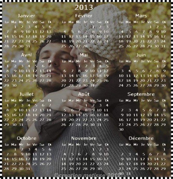 CALENDRIER 2013